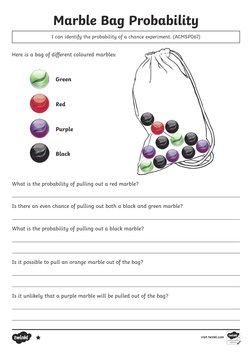 Marble Bag Probability Analysis | PDF | Probability