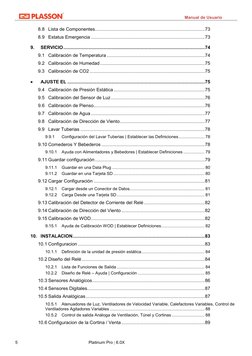 Manual de Usuario 
5  
Platinum Pro | 6.0X 
8.8 Lista de Componentes ......................................................