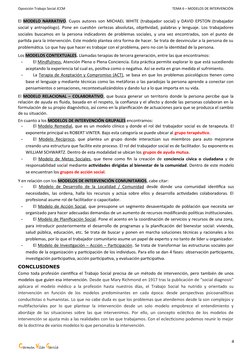 Oposición Trabajo Social JCCM 
                                        TEMA 6 – MODELOS DE INTERVENCIÓN
El  MODELO NARRATIVO.