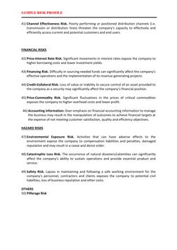 System Risk Profile Comprehensive Risk Profile Example | PDF | Risk | Taxes