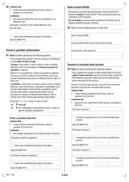 Medicare Card Transfer Application (MS011) | PDF | Identity Document ...