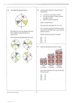 Icas Math Paper H.pdf ICAS Maths A 2016 | PDF