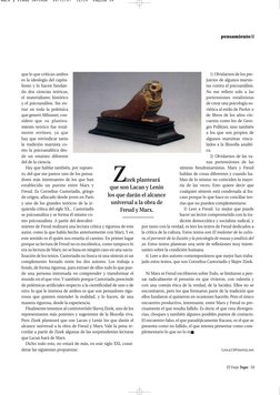 que lo que critican ambos
es la ideología del capita-
lismo y lo hacen fundan-
do dos ciencias teóricas,
el materialismo hist