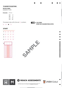 Icas Math Paper H.pdf ICAS Maths Practice Questions Paper H | PDF