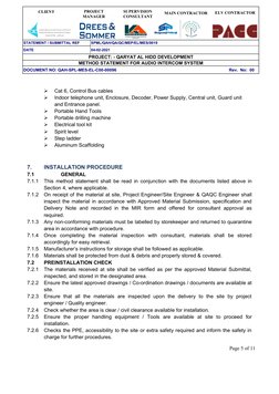 CLIENT
SUPERVISION 
CONSULTANT
MAIN CONTRACTOR
PROJECT
MANAGER
ELV CONTRACTOR