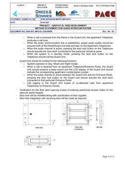 CLIENT
SUPERVISION 
CONSULTANT
MAIN CONTRACTOR
PROJECT
MANAGER
ELV CONTRACTOR