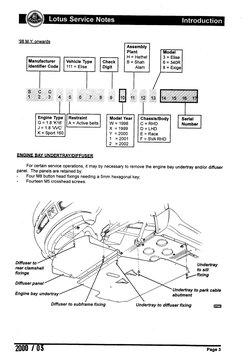 LOTUS ELISE Service Manual Complete) | PDF