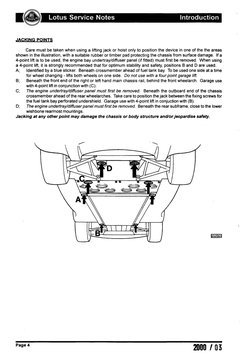 LOTUS ELISE Service Manual Complete) | PDF
