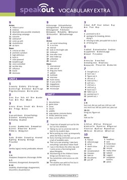 Speakout Upper Intermediate Answer Key | PDF
