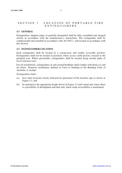 AS 2444-2001 Portable Fire Exinguishers & Fire Blankets | PDF | Safety ...