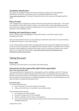 Abrsm Programme Form Example ABRSM Digital Performance Grade Guidance | PDF | Data Compression | Video