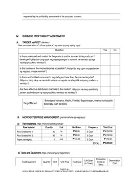 Simple Rice Project Proposal Rice Retailing Business Proposal | PDF