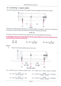 Rigging Engineering Calculation Part 2 | PDF