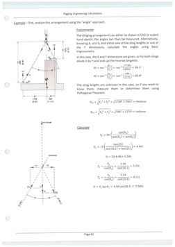 Rigging Engineering Calculation Part 2 | PDF