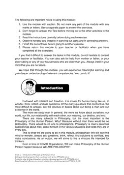 Grade 12 Philosophy Module 1 1st Semester | PDF | Reason | Knowledge