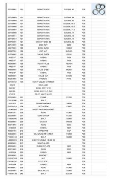 Mitsubishi SJ10G Purifier Parts List | PDF | Valve | Mechanical Engineering