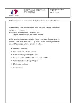 Firewall Inspection Procedure Overview | PDF | Business Process ...
