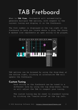 Chordwatch User Guide Overview | PDF | Installation (Computer Programs ...