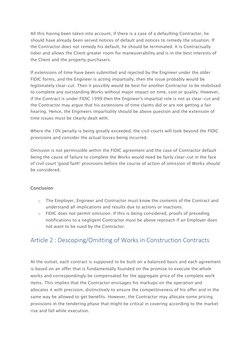 Descoping Work in FIDIC Contracts | PDF | Employment | Breach Of Contract