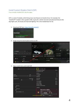 Pure Config Pure Assetto Corsa Installation Guide | PDF | Computer File | Software