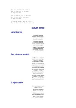 Que las estrellas, rocío;
que la calor; la nevada.
Se equivocaba.
Que tu falda era tu blusa;
que tu corazón, su casa.
Se equi