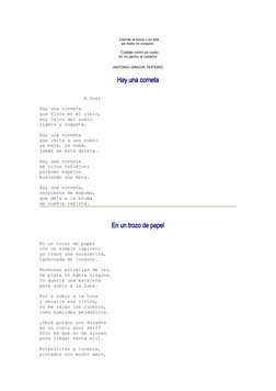   Cierras la boca y en ella
se mete mi corazón.
   Cuidalo como yo cuido
en mi pecho al ruiseñor
ANTONIO GRACÍA TEIFEIRO
Hay