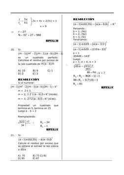 e
r
3x
r
4 x

 
3x + 4x = 2(31) + 1 
 
 
 
 
x = 9 
 
 
r
27

 
 
2
N
31
27
988



 
 
    
RPTA.: D