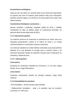 Características morfológicas. -
Capa de color rojo solido con variantes hasta el rojo cereza bien pigmentado,
es vigoroso cas