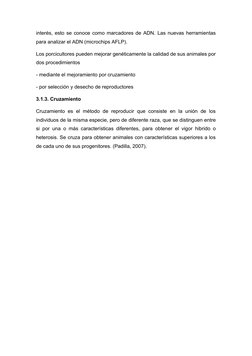 interés, esto se conoce como marcadores de ADN. Las nuevas herramientas
para analizar el ADN (microchips AFLP).
Los porcicult