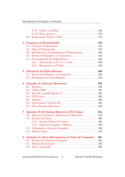 Introducción al Cómputo en Paralelo
3.7.9
GitLab vs GitHub
. . . . . . . . . . . . . . . . . . . . 165
3.7.10 Otras opciones
