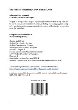 National Tracheostomy Care Guidelines 2023 | PDF | Respiratory Tract ...