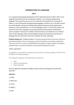 BCA 2nd Sem C Programming Notes | PDF | Pointer (Computer Programming ...