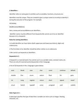 BCA 2nd Sem C Programming Notes | PDF | Pointer (Computer Programming ...