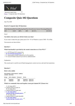 (https://www.9tut.com/)06/08/2023 00:31
CCNA Training » Composite Quiz 102 Questions
https://www.9tut.com/composite-quiz
1/4