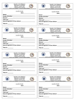 Republic of the Philippines
Department of Education
Region II – Cagayan Valley
Schools Division of Cagayan
SANTA ANA FISHERY