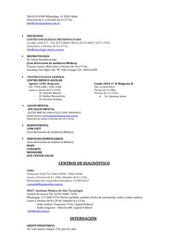 Tel: 4123-9300 WhatsApp: 11 2503-4666 
Atención de L. a Viernes de 8 a 17 hs. 
info@citoargentina.com.ar  
 
 
 
• 
ONCOL