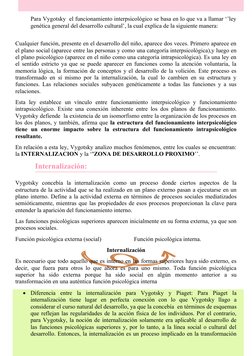 Resumido - Vigotsky y La Formación Social de La Mente | PDF | Sicología ...