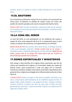 28 Creencia de La Iglesia Adventista Del Septimo Dia | PDF | Cristo ...