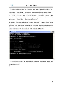 Sinajet Plotter Installation Guide | PDF | Local Area Network | Usb
