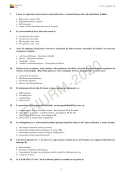 2
Grupo CTO
Medicina
SIM05_RMD2020
ENURM-2020
7.	
Una de las siguientes características no hace referencia a la malnutrición