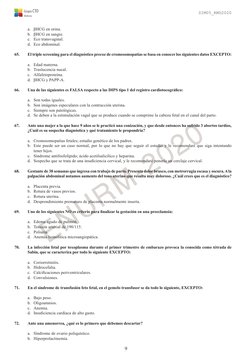 9
Grupo CTO
Medicina
SIM05_RMD2020
ENURM-2020
a.	 βHCG en orina.
b.	 βHCG en sangre.
c.	 Eco transvaginal.
d.	 Eco abdominal.