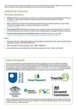 Of course you don’t need to learn the scientific names, and many people find it tricky to begin with, but it can help to 
sta