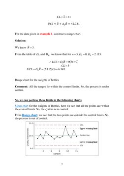Control Chart Formula Examples Control Chart Examples and Solutions | PDF | Scientific Method ...