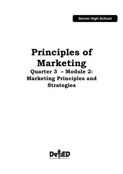 Q3 Principles of Marketing 12 - Module 1 | PDF | Marketing | Market ...