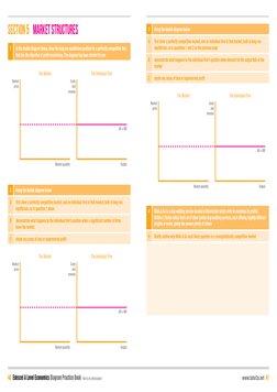www.tutor2u.net  41
40  Edexcel A Level Economics Diagram Practice Book  Not to be photocopied
Section 5 	 Market Structures