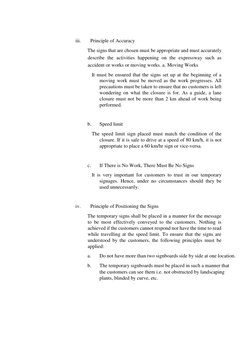 iii. 
Principle of Accuracy  
The signs that are chosen must be appropriate and must accurately 
describe the activ