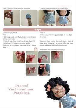 JPCROCHÊ 08
2 até 3: 12 pb (12) (3 carreiras) Arremate.
Laço
Com a cor ORGANZA. 
Parte 1:
1: 20 cor, prenda com 1 pbx na prim