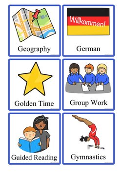    
   
   
Geography
German
Golden Time
Group Work
Guided Reading
Gymnastics
