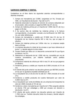 Contabilización de Compras y Ventas | PDF | Factura | Transferencia ...