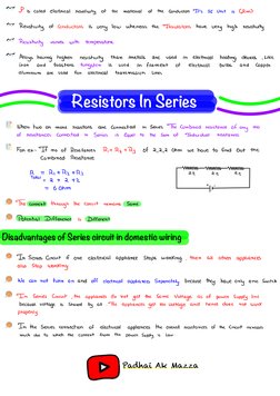 Class 10 Electricity Notes PDF | PDF | Electrical Resistance And ...
